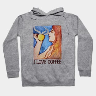 I love coffee Hoodie